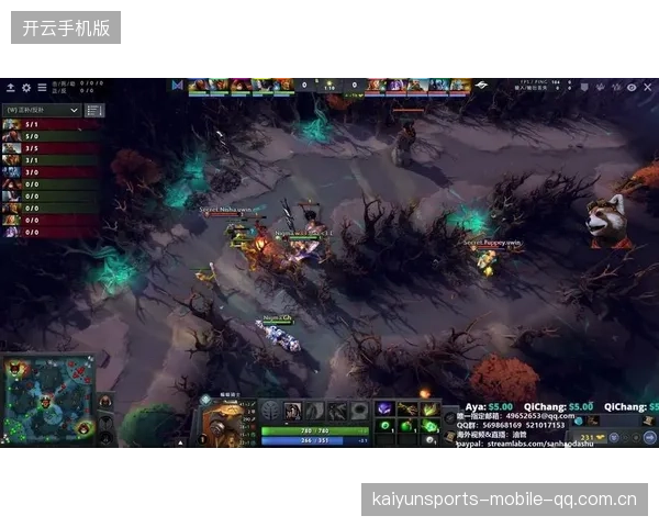 Dota2高地团战四保一阵容完成极限翻盘